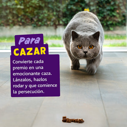 Rollitos de Salmón y Pollo Premios naturales para gatos Edgard Cooper 45 g