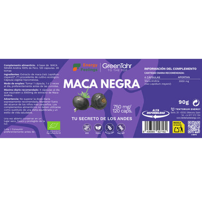ECO Energy Feelings Black Maca 120 capsules