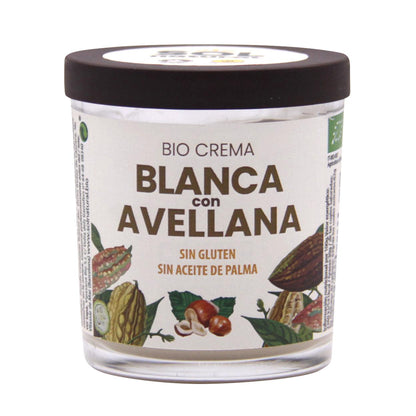 Crema bianca con nocciole biologiche Sol Natural 200 g