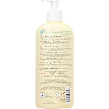 Shampoo en gel voor baby's met perennectarparfum Attitude 473 ml