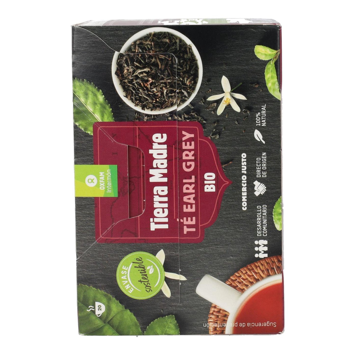 Earl Grey Fair Trade Bio-Schwarztee Tierra Madre Oxfam Intermón 40g