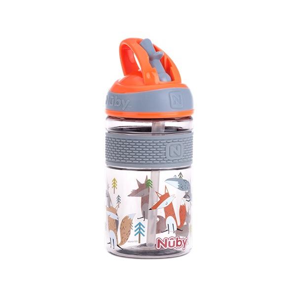 Beker met harde tuit 360 ml + 3a Nûby Blauw