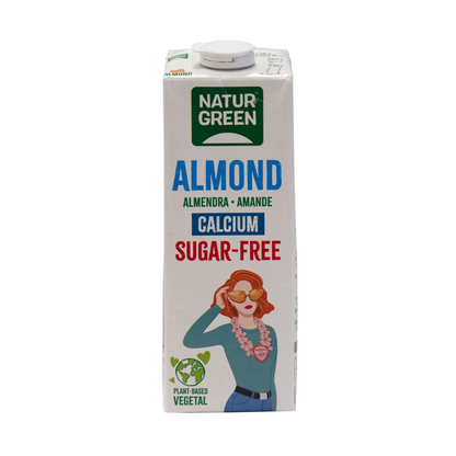 Bevanda vegetale Almond senza zucchero e calcio NaturGreen 1 litro
