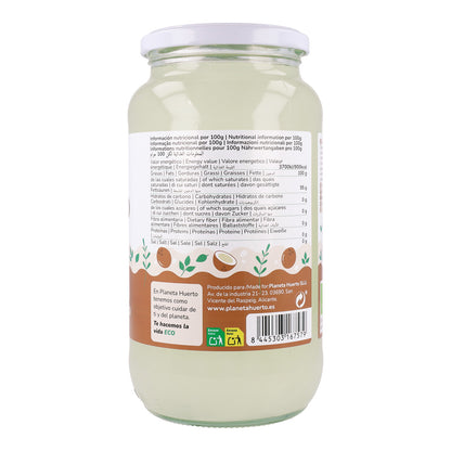 Pack 3x Natives Kokosnussöl ECO Planeta Huerto 1L