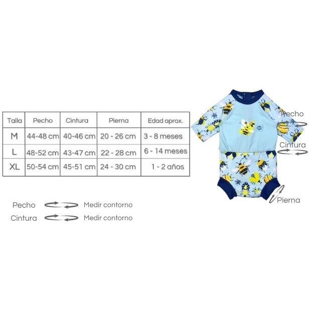 Sonnenanzug Bugs Life  Happy Nappy – Splash about Größe L