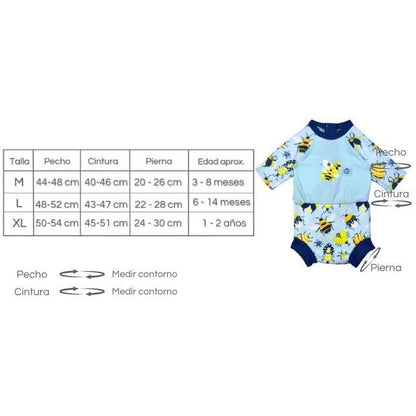 Sonnenanzug Bugs Life  Happy Nappy – Splash about Größe L