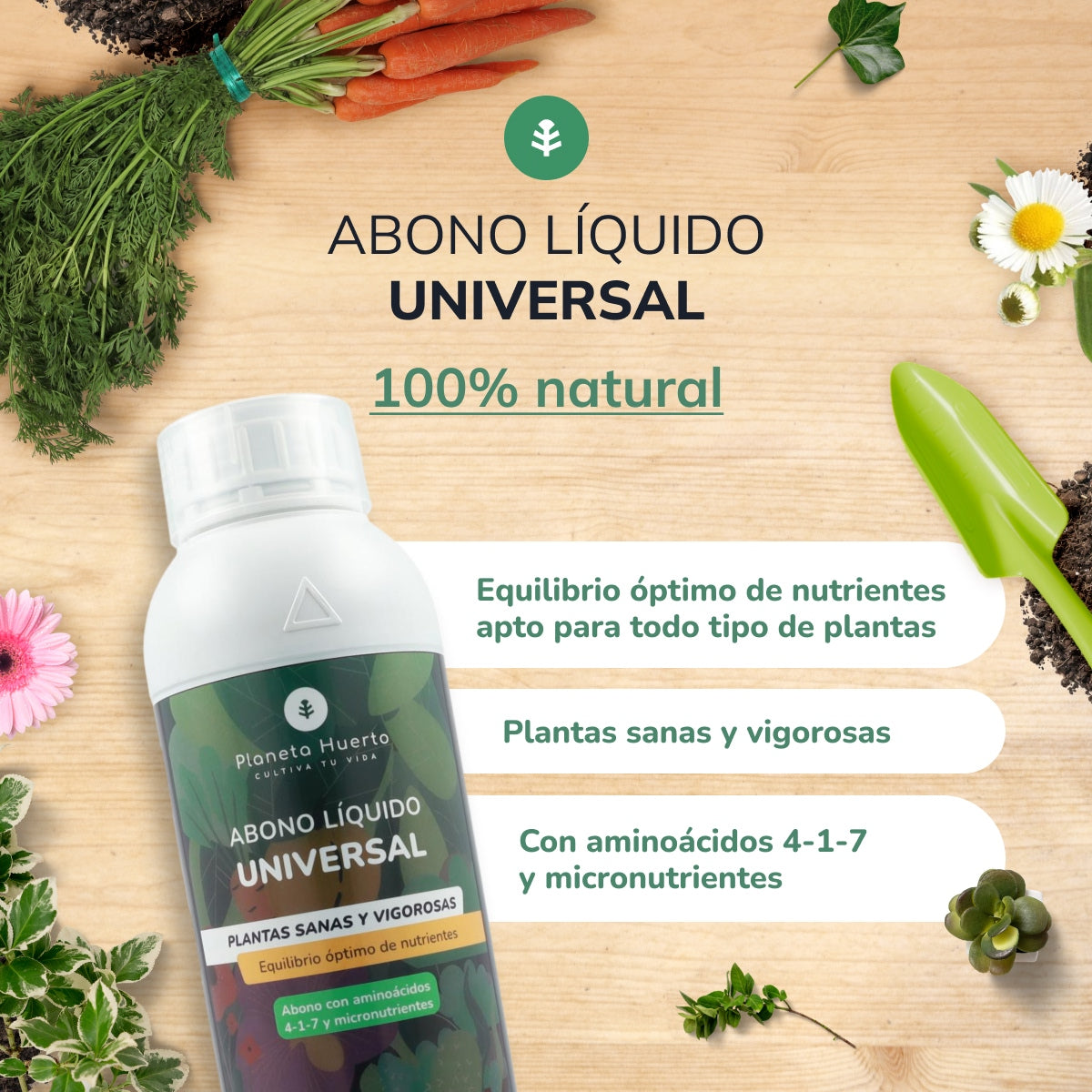 Universal Liquid Fertiliser Planeta Huerto 1 l