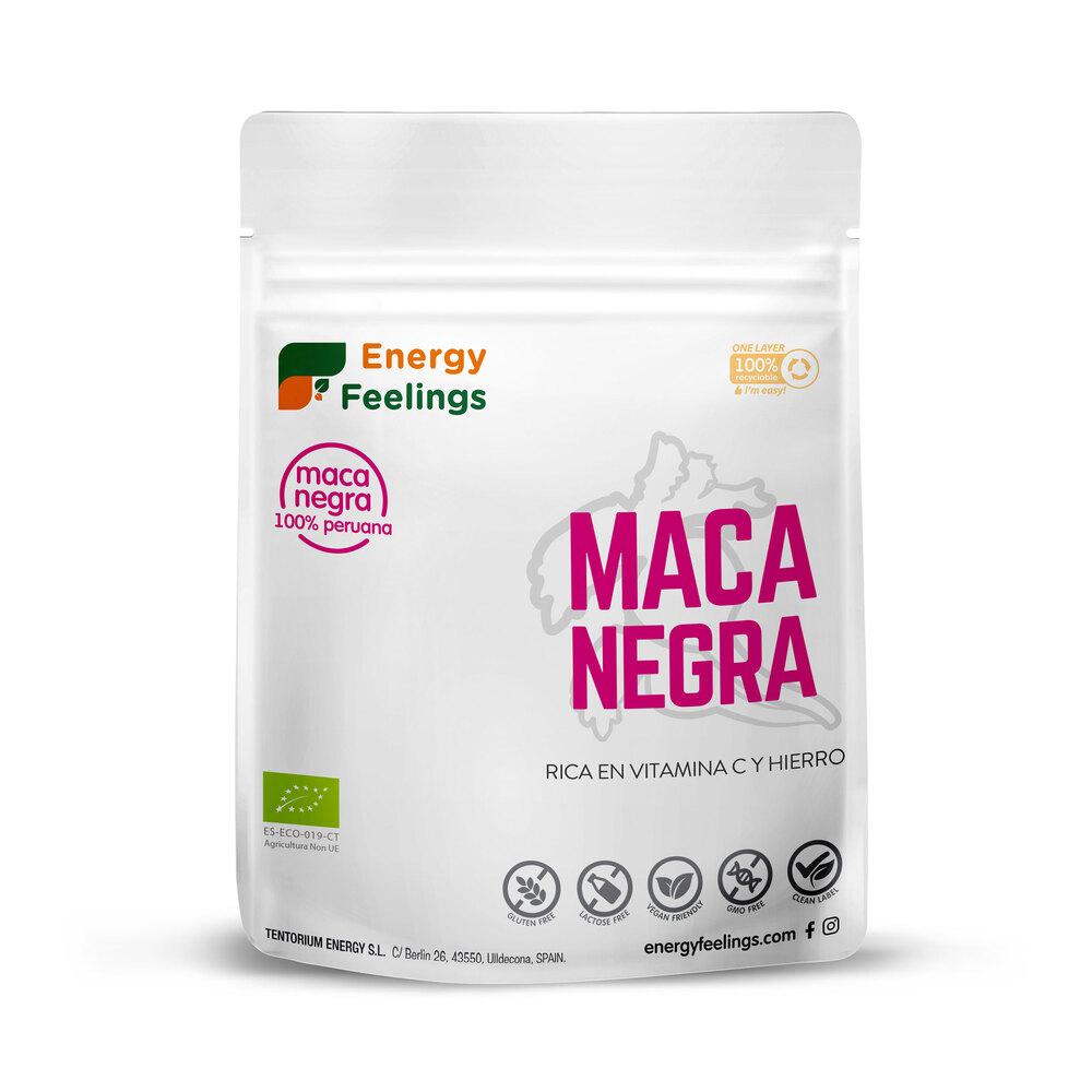 Pack 2x Maca noire ECO en poudre Energy Feelings 1 kg