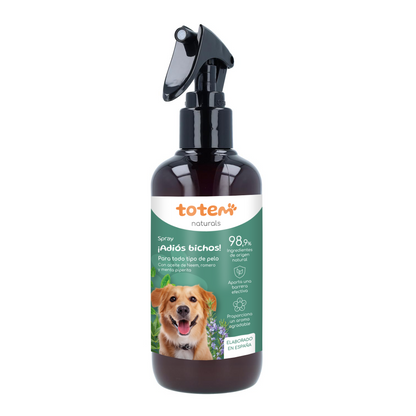 Pack répulsif pour chiens Shampooing  + Spray Totem Naturals