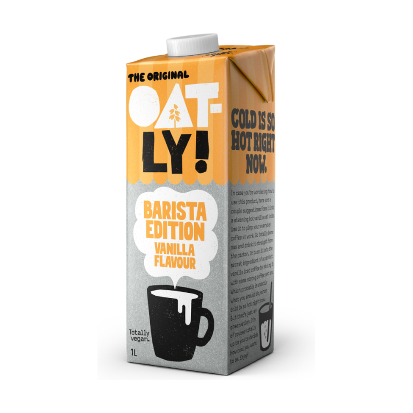 Oatly Oat and Vanilla Barista Drink 1 L