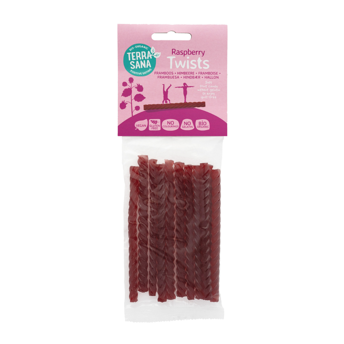 Twists al lampone Terrasana 75 g