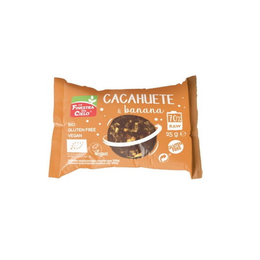 Boules énergétiques cacahuète & banane La Finestra Sul Cielo 25 g