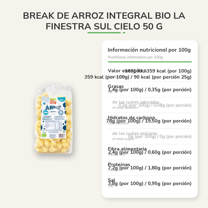 Información nutricional