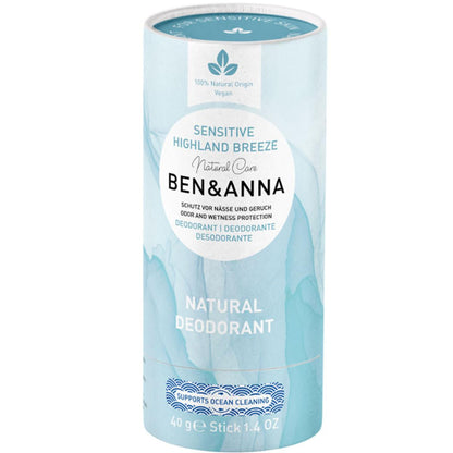 Sensitive deodorant Brisa de las tierras altas Ben&Anna 40 g