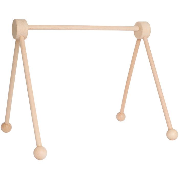 Gymnase pour bébé en bois naturel Jabadabado