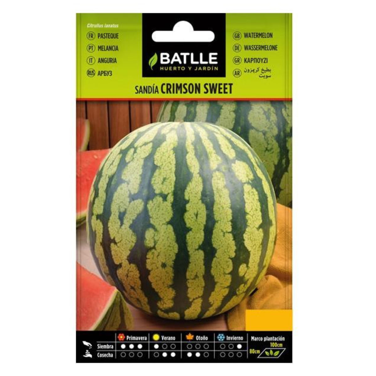 Semi di anguria Crimson Sweet Batlle