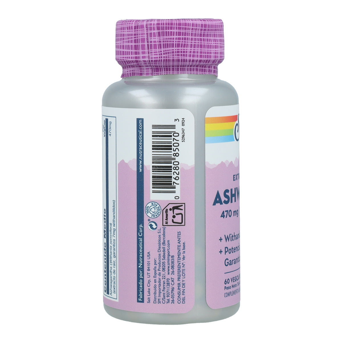 Ashwagandha Solaray 60 kapslar