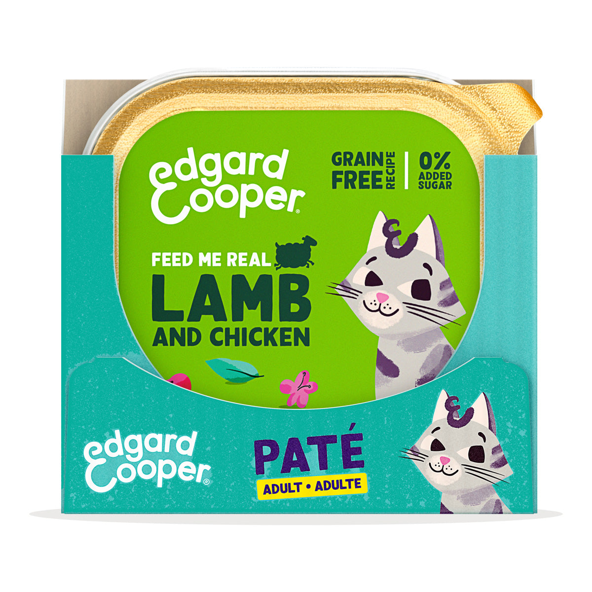 Nourriture humide pour chats pâté Cordero & Cooper agneau et poulet 85 g