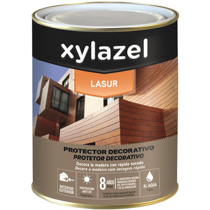 Lasur auf Wasserbasis SATINADO 750 ml Xylazel Kastanie