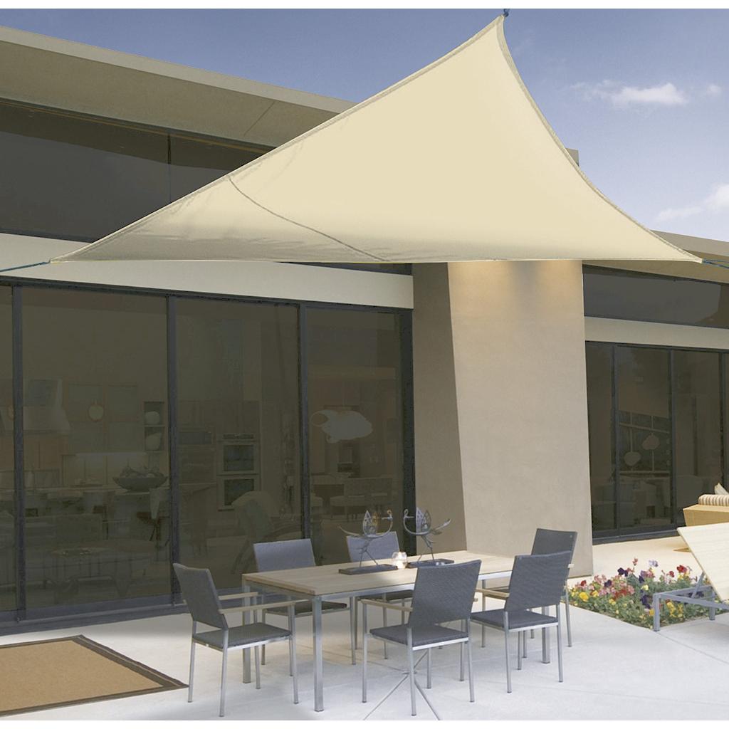 Wasserdichte Sonnensegel Sunnet Dreieck-Set 5x5x5m