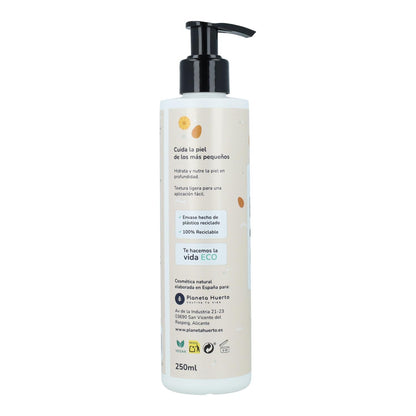 Pack Enfants Calendula et Amandes : gel et shampoing + crème hydratante Planeta Huerto