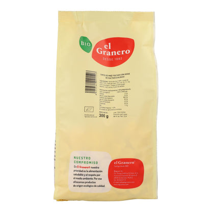 Rostade majsflingor med agave BIO El Granero, 300 g
