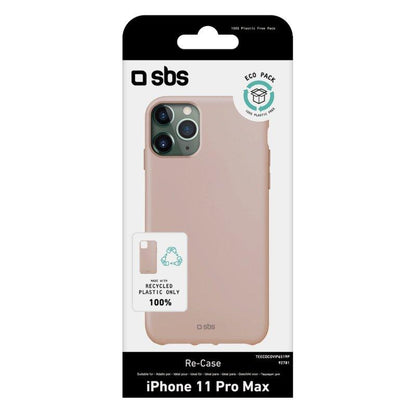 Recycled plastic case for iPhone 11 Pro Max Pink SBS