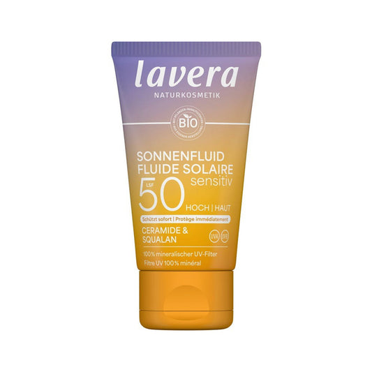 Lavera Sonnenschutzfluid für das Gesicht LSF 50, 40 ml
