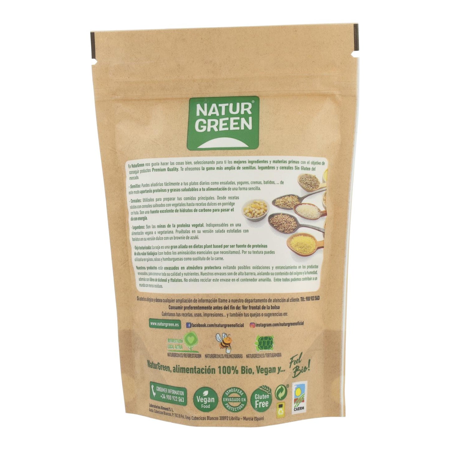 Agar Agar Bio en poudre NaturGreen 100 g