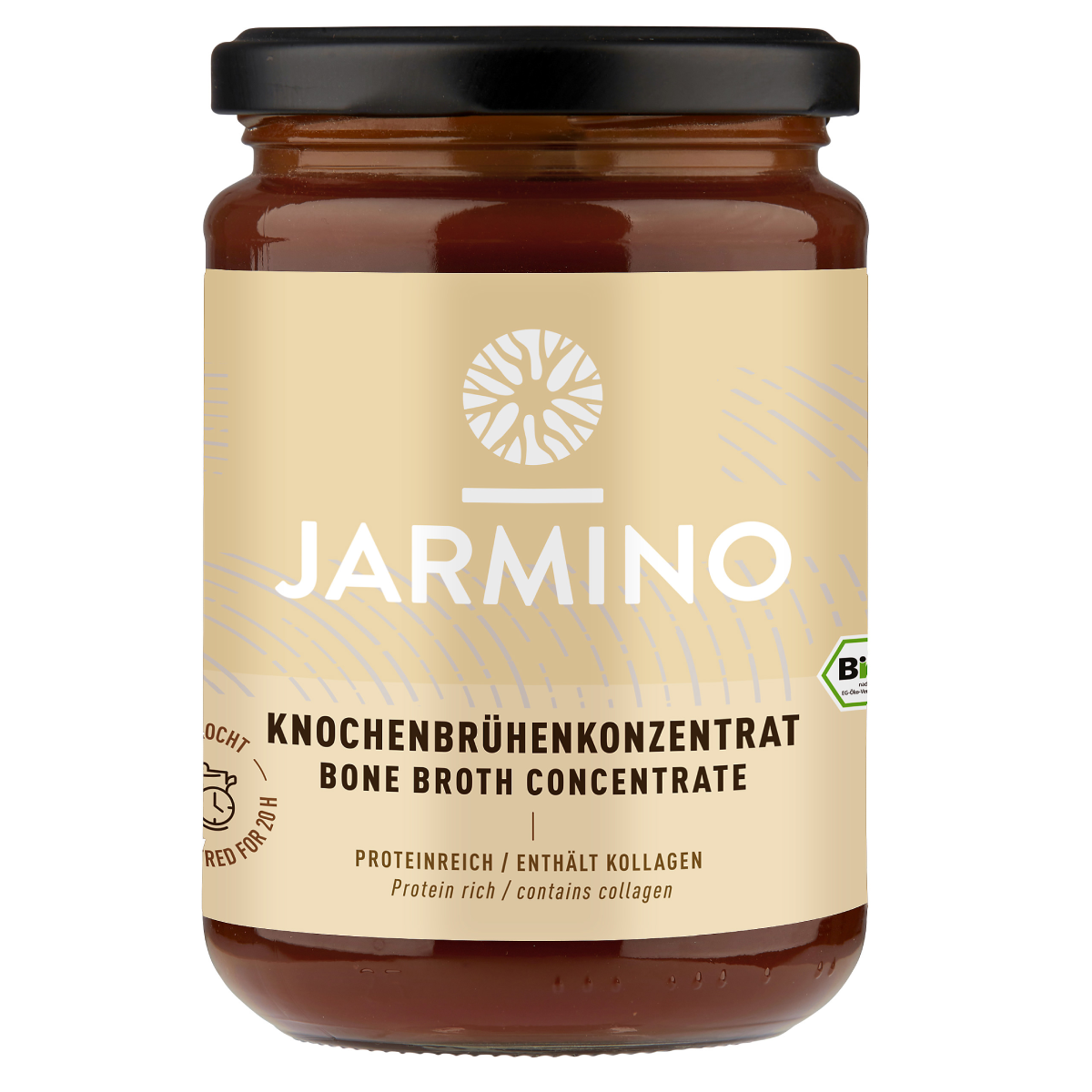 Brodo concentrato di ossa di pollo ruspante biologico Jarmino 410 g
