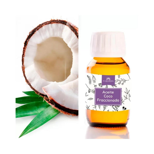 Olio di cocco frazionato (trigliceride caprilico), 100 ml. Camassia