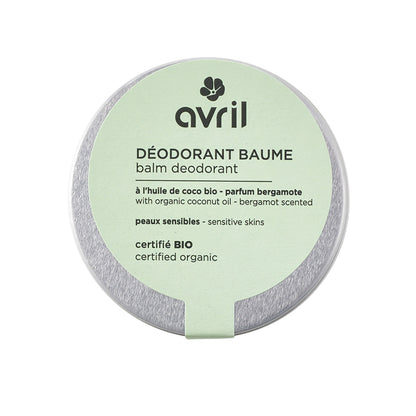 Deodorant-Balsam für empfindliche Haut Bergamotte, Avril, 85 g