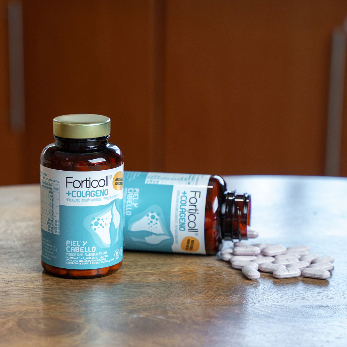 Bioaktives Kollagen für Haut und Haar Forticoll 120 Tabletten