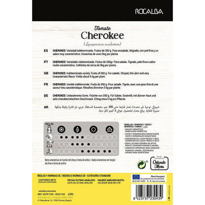 Nasiona pomidorów Kolekcja Cherokee