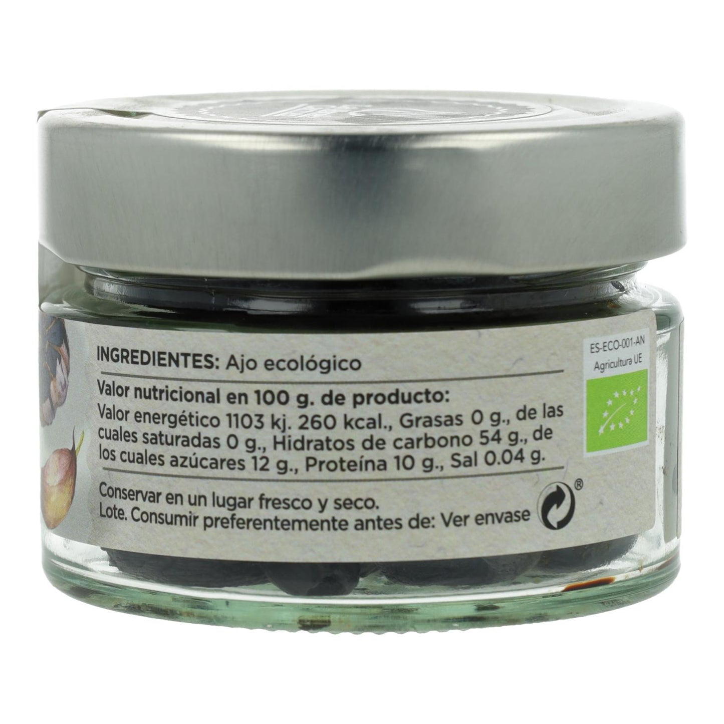 Geschälter schwarzer Knoblauch Oma Carmen 60 g