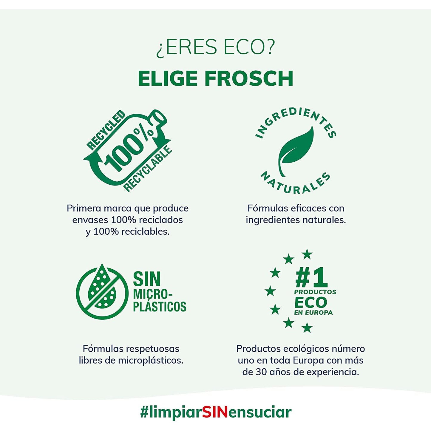8er-Pack Spülmittel Zitrone Eco Frosch 750 ml