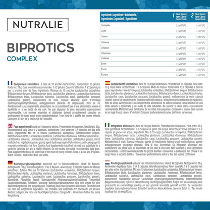 Nutralie Probiotici intestinali 10 ceppi 60 capsule