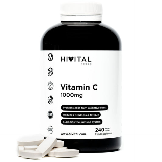 Witamina C 1000 mg Hivital 240 tabletek wegańskich