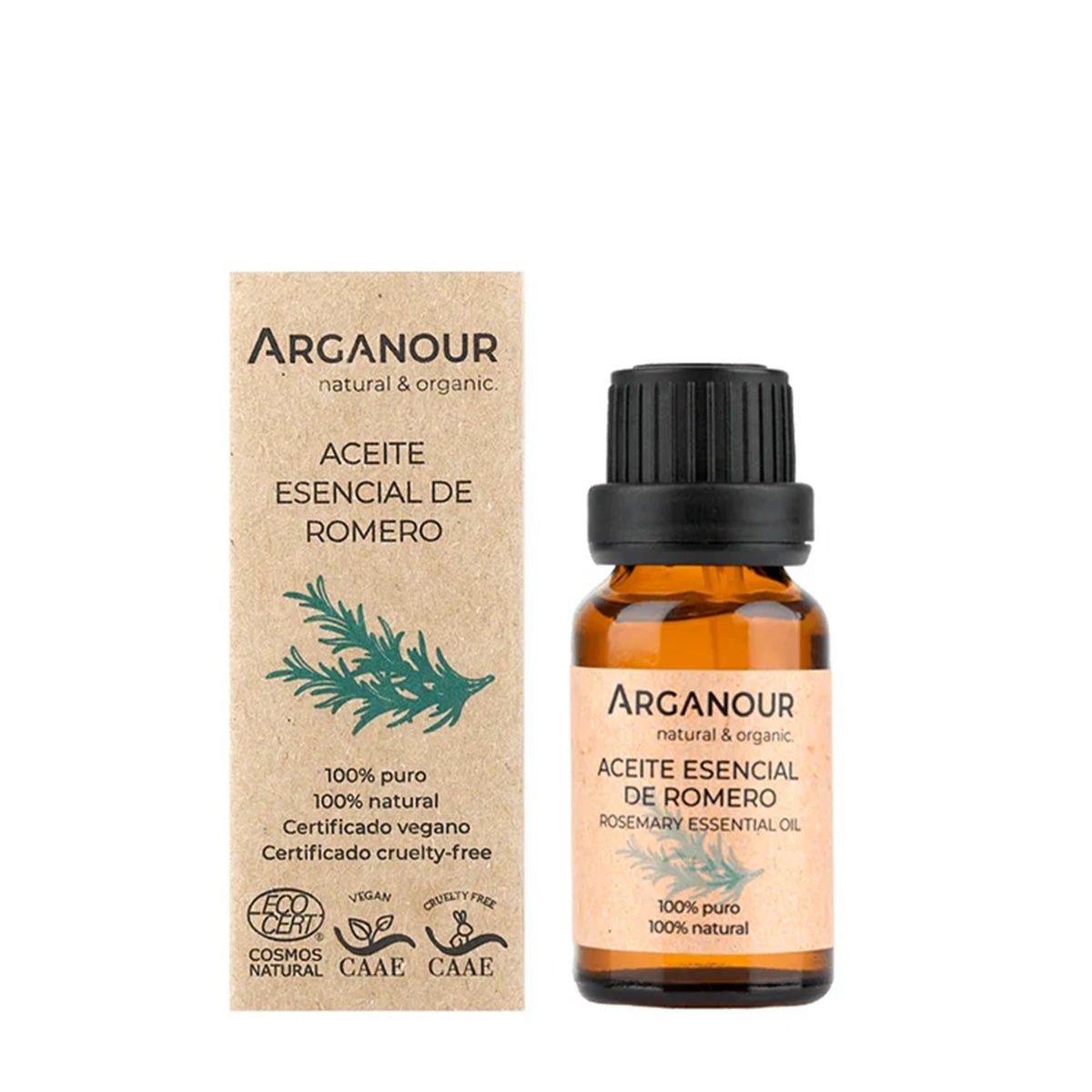 100 % ren eterisk rosmarinolja Arganour 15 ml