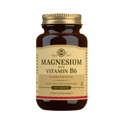 Magnesio con vitamina B6 - Solgar 250 compresse