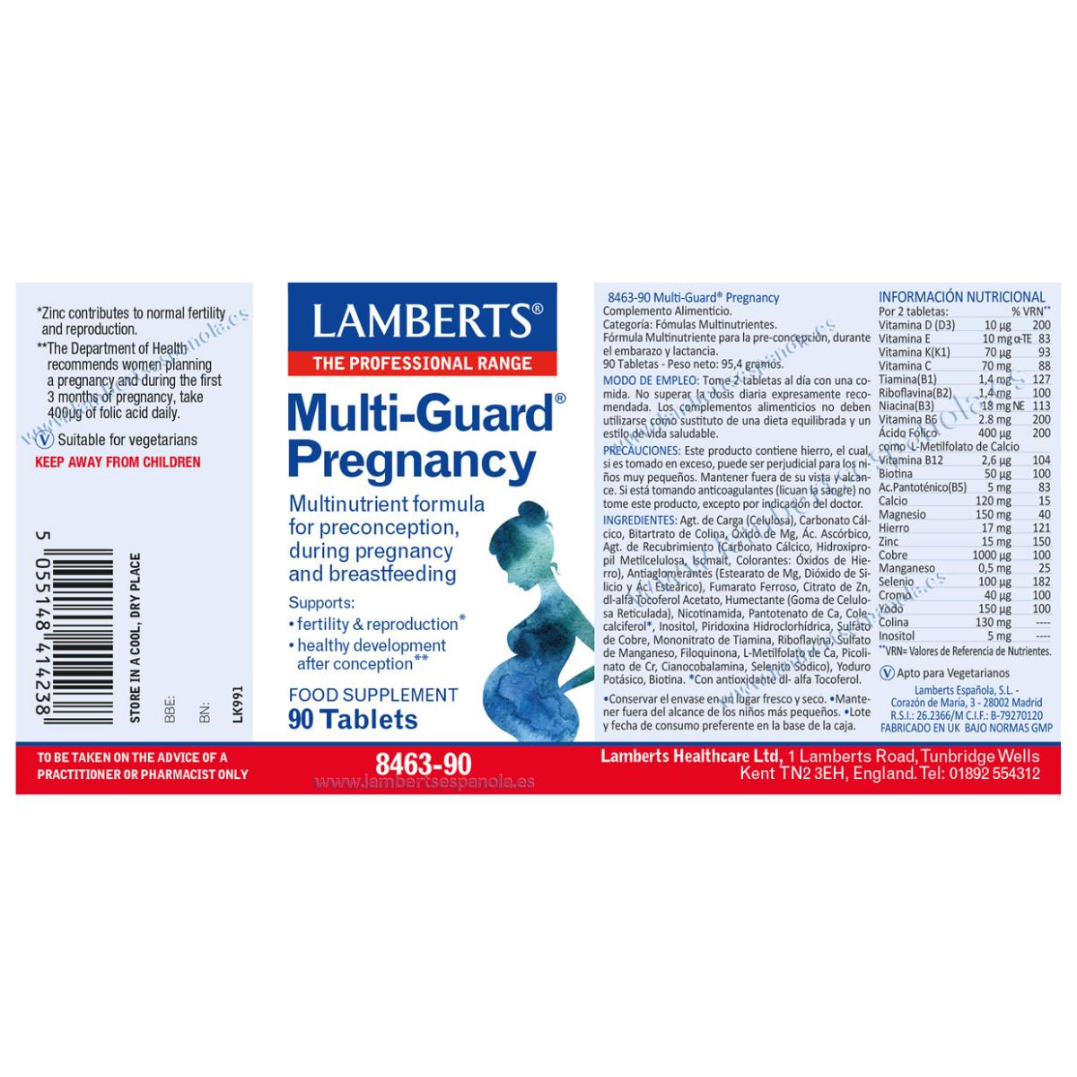 Multi-Guard® Pregnancy Lamberts 90 compresse