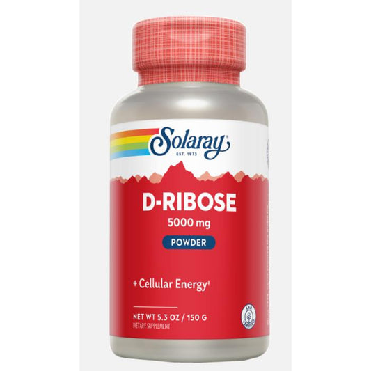 D-ribosio 150 g Solaray, 30 dosi