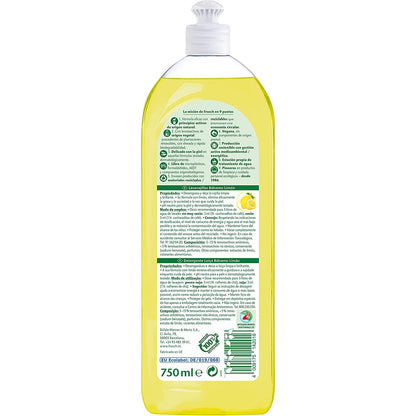 8er-Pack Spülmittel Zitrone Eco Frosch 750 ml
