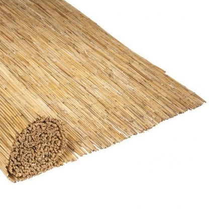 Nortene Reedcane Thin Peeled Bamboo Fence 1 x 5 m