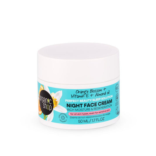 Crema viso notte Organic Shop 50 ml