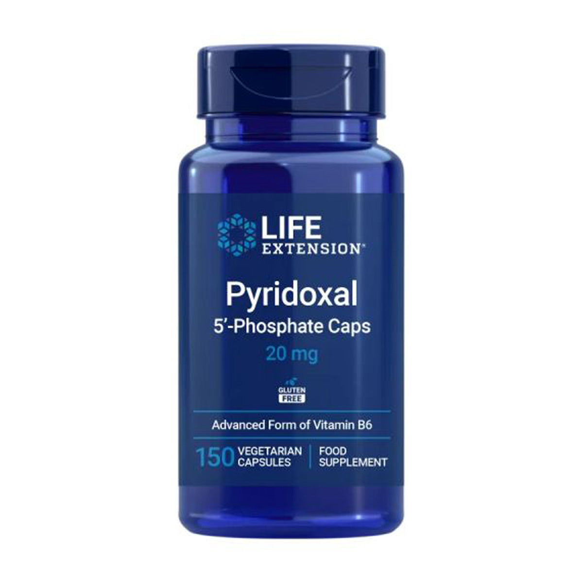 Pyridoxal 5'-Phosphate Caps 20 mg, Life Extension 150 capsules