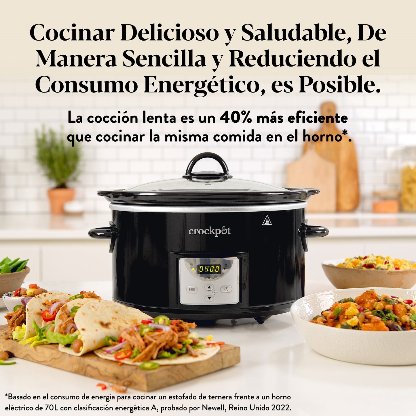Crockpot slow cooker 3.5 L CSC113X (Refurbished)