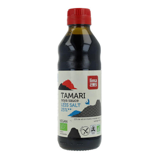 Tamari-Sojasauce 25 % weniger Salz ECO Limette 250 ml
