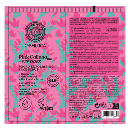 Esfoliante viso con microparticelle Natura Siberica 100 ml