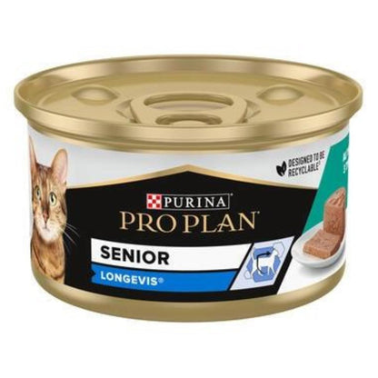 Pro Plan Senior Cat 7+ Longevis Mousse mit Thunfisch Purina 85g
